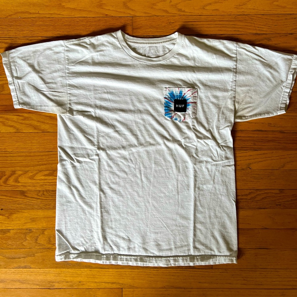 HUF Skateboard Tie-Dye Pocket T-Shirt